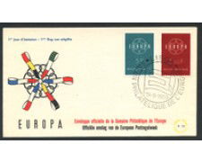 1959 - BELGIO - LOTTO/19843 - EUROPA - BUSTA FDC