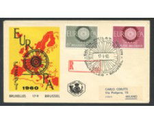 1960 - BELGIO - LOTTO/19848 -  EUROPA - BUSTA  FDC