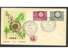 1960 - BELGIO - LOTTO/19849 -  EUROPA - BUSTA  FDC