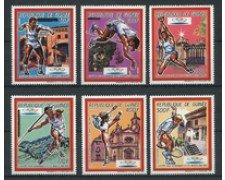 1987 - GUINEA  - LOTTO/20152 - OLIMPIADI  DI BARCELLONA 6v. - NUOVI