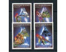 1989 - GUINEA - LOTTO/20169 - OLIMPIADI ALBERTVILLE 4v. - NUOVI