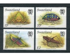 1988 - SWAZILAND - LOTTO/20257 - INSETTI 4v. - NUOVI