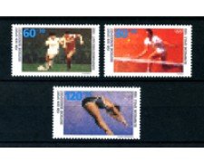 1988 - LOTTO/20310 - GERMANIA - AIUTO ALLO SPORT 3v. NUOVI