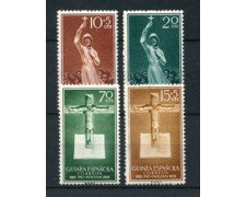 1958 - GUINEA SPAGNOLA - LOTTO/20314 - MISSIONE CATTOLICA 4v. - NUOVI