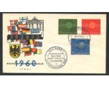 1960 - GERMANIA FEDERALE - LOTTO/20411 - EUROPA BUSTA FDC