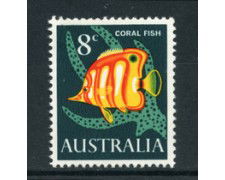 1966 - LOTTO/20415 -  AUSTRALIA - 8C. PESCE CORALLO - NUOVO