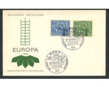 1962 - GERMANIA FEDERALE - LOTTO/20433 - EUROPA 2v. BUSTA FDC