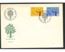 1962 - SVIZZERA - LOTTO/20457 - EUROPA BUSTA FDC
