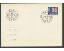 1963 - SVIZZERA - LOTTO/20460 - EUROPA BUSTA FDC
