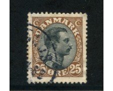 1919/20 - lotto/20504 -  DANIMARCA  - 25 ore  BRUNO GRIGIO - USATO