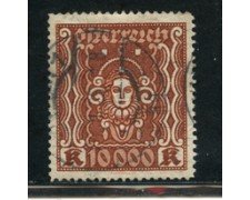 1923/24 - LOTTO/20565 - AUSTRIA - 10000 Kr. BRUNO ROSSO - USATO