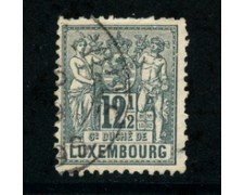 1882 - LOTTO/20830 - LUSSEMBURGO - 12,5c.. ARDESIA - USATO