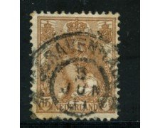 1898 - LOTTO/21269 - OLANDA - 15 cent. BRUNO - USATO