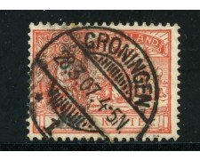 1907 - LOTTO/21272 - OLANDA - 2,5 cent. AMMIRAGLIO RUYTER - USATO