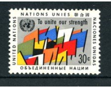 1961 - LOTTO/21343 - ONU U.S.A - 30 cent. VALORE COMPLEMENTARE - NUOVO