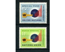 1965 - LOTTO/21363 - ONU U.S.A - SVILUPPO ECONOMICO  2v. - NUOVI