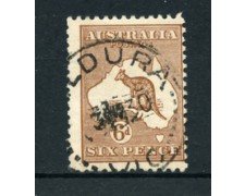 1929/30 - LOTTO/21543 - AUSTRALIA - 6d.  BRUNO - USATO