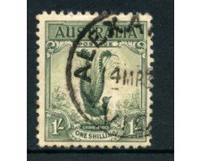 1932 - LOTTO/21547 - AUSTRALIA - 1 s. VERDE  - USATO