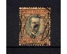 1910 - LOTTO/21983 - REGNO - 10 LIRE  FLOREALE - USATO