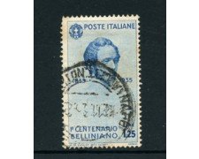 1935 - LOTTO/22093 - REGNO - 1,25 LIRE  V. BELLINI - USATO