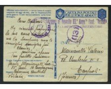 1942 - LOTTO/22107 - CARTOLINA POSTALE 'EUROPA CONTRO L'ANTIEUROPA