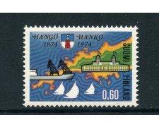 1974 - LOTTO/22157 - FINLANDIA - 60p. CITTA' DI HANKO -  NUOVO