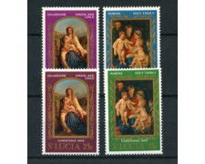 1969 - ST. LUCIA - LOTTO/22366 - NATALE 4v. - NUOVI