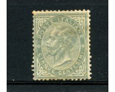 1863 - LOTTO/22397 - REGNO - 5 cent. GRIGIO VERDE - LING.