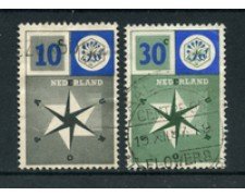 1957 - LOTTO/22669U - OLANDA - EUROPA 2v. -  USATI