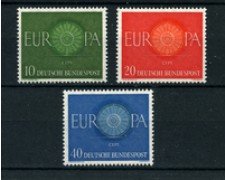 1960 - LOTTO/22675 - GERMANIA FEDERALE - EUROPA 3v. - NUOVI