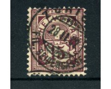 1882 - LOTTO/22883A - SVIZZERA - 15 cent. CIFRA E CROCE - USATO