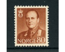 1958/60 - LOTTO/22923 - NORVEGIA - 80 ore Re Olav - Nuovo