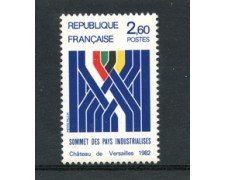 1982 - LOTTO/23031 - FRANCIA - VERTICE PAESI INDUSTRIALIZZATI - NUOVO