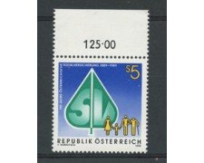 1989 - LOTTO/23346 - AUSTRIA - ASSICURAZIONI SOCIALI - NUOVO