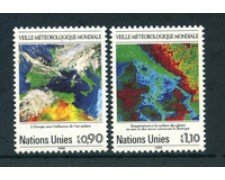 1989 - LOTTO/23364 - ONU SVIZZERA - GUARDIA METEOROLOGICA 2v. - NUOVI