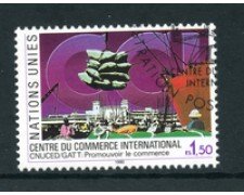 1990 - LOTTO/23375U - ONU SVIZZERA - COMMERCIO INTERNAZIONALE - USATO