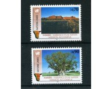 1991 - LOTTO/23377 - ONU SVIZZERA -  NAMIBIA NAZIONE 2v. - NUOVI