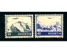 1948 - LOTTO/23767 - SVIZZERA - POSTA AEREA 2v. NUOVI