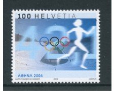 2004 - LOTTO/23807 - SVIZZERA - OLIMPIADI DI ATENE - NUOVO