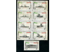 1915 ITALIA - LOTTO/23894 - REGIA MARINA ITALIANA - 9 CHIUDILETTERA NUOVI