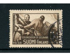 1938 - LOTTO/24156 - FINLANDIA - COLONIA NUOVA SVEZIA 1v. - USATO
