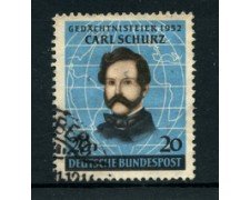 1952 - LOTTO/24237 - GERMANIA FEDERALE - CARL SCHURZ - USATO