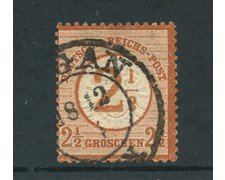 1874 - LOTTO/24280 - GERMANIA - 2,5 SU 2,5 BRUNO ROSSO - USATO