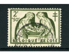 1956 - LOTTO/24368 - BELGIO - 2+50c.  PRO OPERA ANTITUBERCOLARE - USATO