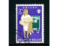1960 - LOTTO/24382 - BELGIO - 2+50 Fr. UNICEF - USATO