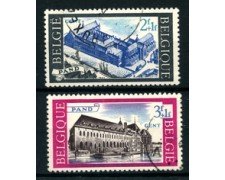 1964 - LOTTO/24395 - BELGIO - ABBAZIA DI  LE PAND 2v. - USATI
