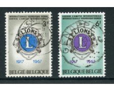 1966 - BELGIO - LOTTO/24416 - LIONS CLUB 2v. - USATI
