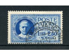 1929 - LOTTO/24499 - VATICANO - 2,50 LIRE ESPRESSO USATO