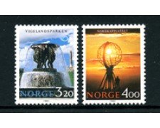 1991 - LOTTO/24540 - NORVEGIA - NORDEN TURISMO 2v. - NUOVI