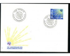 1994 - LOTTO/24588 - SVIZZERA -  CENTENARIO U.I.T. - BUSTA FDC